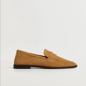 Mango Suede Leather Moccasin